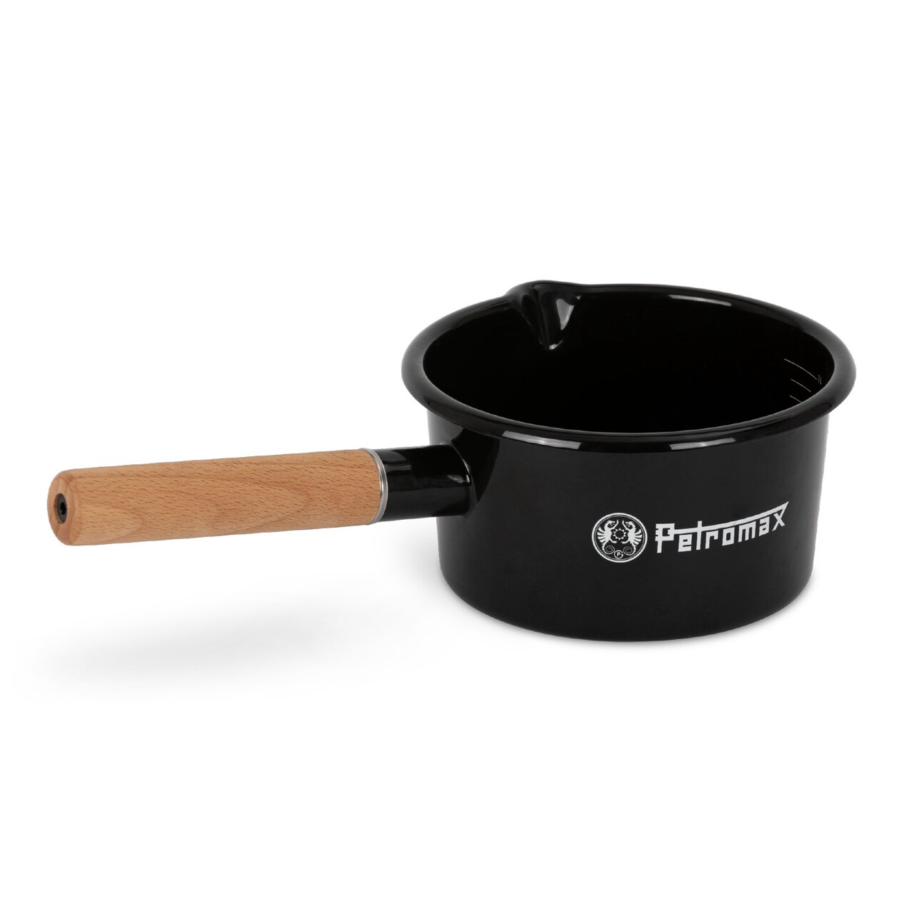 Petromax Enamel Pan for Campfire Cooking, Indoor/Outdoor Steel Pot